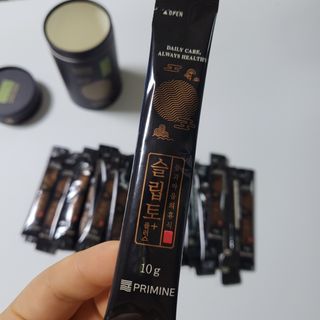 프리마인 자체 기업부설 연구소에서 찾아낸 건강한 수면의 비밀.  슬립토 플러스 30포 — 5점을 준 리뷰어가 2021년 11월 올린 사용 사진