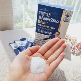 메이준뉴트리 더블액션 프리바이오틱스 플러스+ — 5점을 준 리뷰어가 2021년 5월 올린 사용 사진