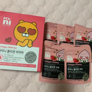 일동제약 마이니 마이니 늘씬날씬 콜라겐 세트 — 5점을 준 리뷰어가 2021년 2월 올린 사용 사진