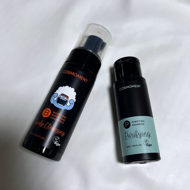 부스티모 부스팅샴푸60ml + 비듬세정 진정샴푸50ml 리뷰 사진