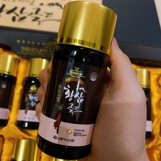 서울약사신협_프리미엄황삼골드_3.75g x 12환+75mgx12병 — 5점을 준 리뷰어가 2021년 1월 올린 사용 사진