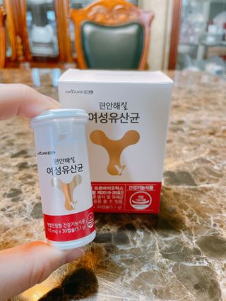 메이준뉴트리 메이준쎌 편안해질 여성유산균 — 5점을 준 리뷰어가 2021년 2월 올린 사용 사진