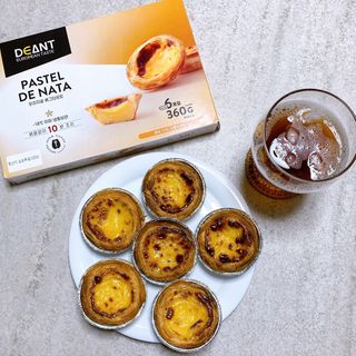 디앙뜨 포르투갈 에그타르트 오리지널 맛+패션후르츠 맛 중 택1 — 5점을 준 리뷰어가 2021년 7월 올린 사용 사진