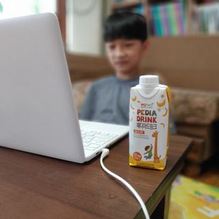 메디웰 페디아드링크 미니 바나나맛 — 5점을 준 리뷰어가 2021년 7월 올린 사용 사진
