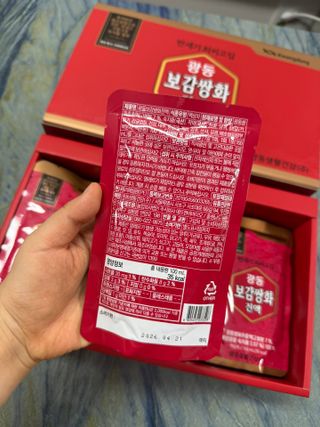 광동생활건강 [광동]진하고 깊은 풍미, 광동 보감쌍화진액 100mL * 18포 — 5점을 준 리뷰어가 2024년 7월 올린 사용 사진