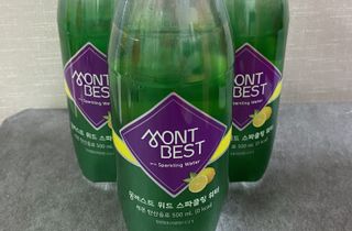 몽베스트 Montbest with Sparkling water Lemon OR Lime 20병(랜덤) — 5점을 준 리뷰어가 2022년 10월 올린 사용 사진