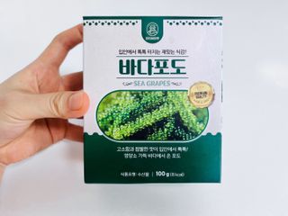 [피터씨마켓] 바다포도 100g(20g x 5봉) 우미부도 그린캐비어 ASMR 소분포장 — 5점을 준 리뷰어가 2024년 8월 올린 사용 사진