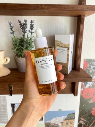 [스킨1004] 마다가스카르 센텔라 앰플 100ml — 4.5점을 준 리뷰어가 2024년 5월 올린 사용 사진