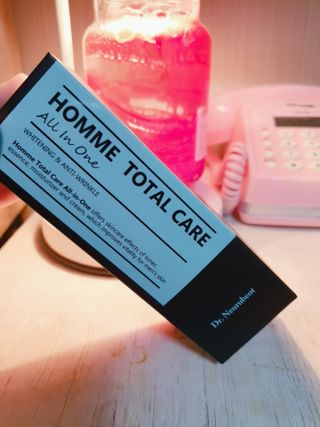 Dr.느루벗 느루벗 옴므 토탈 케어 올인원 118ml 남자 남성 스킨 로션 에센스 크림 화장품 — 5점을 준 리뷰어가 2021년 5월 올린 사용 사진