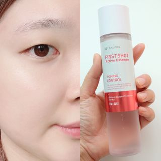 리더스코스메틱 리더스 퍼스트 샷 액티브 에센스 토닝 컨트롤 & 포어 컨트롤 — 5점을 준 리뷰어가 2021년 10월 올린 사용 사진