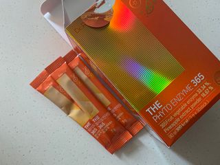 [닥터루템]맛있는 파인애플맛 과채효소 THE파이토엔자임365 1box (30포) — 5점을 준 리뷰어가 2022년 10월 올린 사용 사진