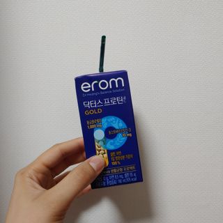 이롬 erom 닥터스 프로틴 골드 — 3점을 준 리뷰어가 2021년 4월 올린 사용 사진