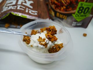 맛있게 먹어도 당 1g 대, 오!그래놀라 저당 통보리 — 5점을 준 리뷰어가 2025년 1월 올린 사용 사진