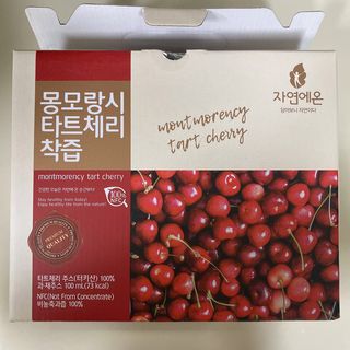 자연에온 몽모랑시 타트체리 착즙 100mL 10개입 2BOX — 5점을 준 리뷰어가 2021년 1월 올린 사용 사진