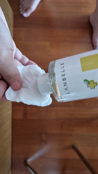 랑벨 내츄럴 딥 립앤아이 리무버 210ml — 5점을 준 리뷰어가 2022년 7월 올린 사용 사진