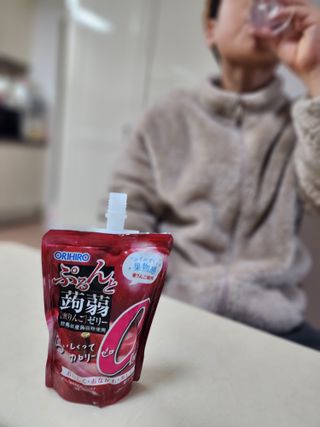 ORIHIRO 오리히로 곤약젤리 제로칼로리 130g 4종 4팩(맛별로 1팩씩) — 5점을 준 리뷰어가 2023년 3월 올린 사용 사진