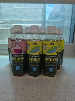 더그레잇티 콤부차 [매일유업] 더그레잇티 44kcal 콤부차 300ml *12개입 (오리지널 6개+베리리치 6개) — 5점을 준 리뷰어가 2023년 8월 올린 사용 사진