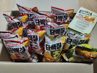 맛있게 채우는 단백질 12g, 닥터유 단백질칩 — 5점을 준 리뷰어가 2023년 12월 올린 사용 사진