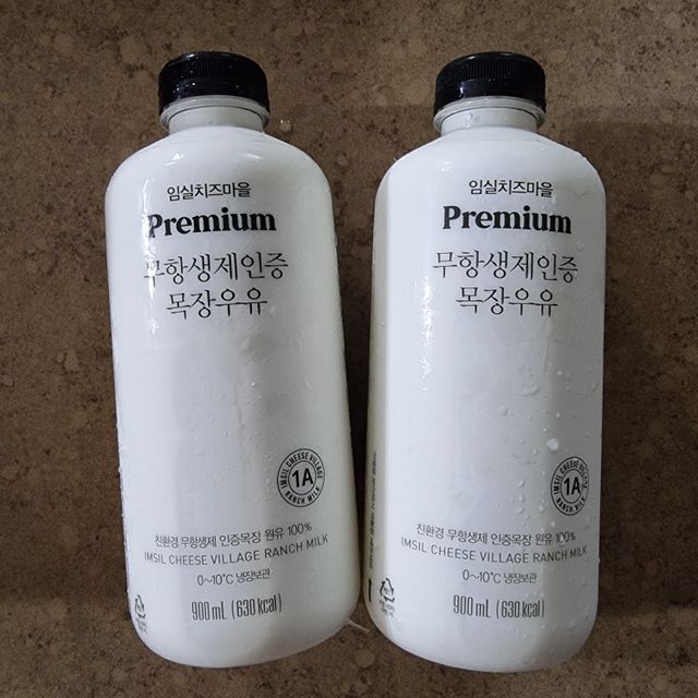 숲골 무항생제 우유 900ml 2개 리뷰 사진