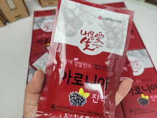 서울약사신협_내몸애생발란스아로니아_70ml x 30포 — 4점을 준 리뷰어가 2021년 6월 올린 사용 사진