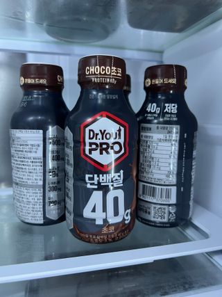 닥터유 프로 단백질 드링크 40g 초코 닥터유 프로 단백질드링크 40g 초코 — 5점을 준 리뷰어가 2024년 9월 올린 사용 사진