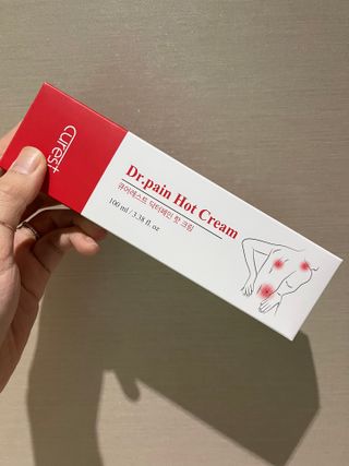 건강누리인터내셔날 큐어레스트 스포츠 마사지 닥터페인 바디 핫 롤링 볼 크림(100ml) — 5점을 준 리뷰어가 2022년 3월 올린 사용 사진