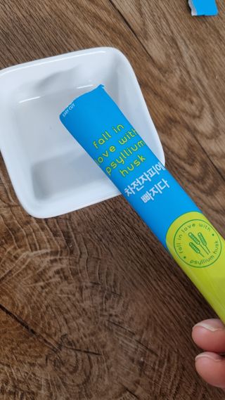 메디포스트 모비타 바디코드 식이섬유 차전자피에 빠지다 30포 — 5점을 준 리뷰어가 2022년 12월 올린 사용 사진