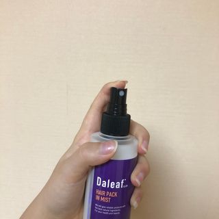달리프 글램 헤어팩 인미스트 200ml — 5점을 준 리뷰어가 2021년 1월 올린 사용 사진