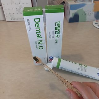 프리마인 유해균 뿐만 아니라 유익균까지 씻어내는 치약은 그만, 건강한 구강환경을 만드는 덴탈엔오 — 5점을 준 리뷰어가 2022년 7월 올린 사용 사진
