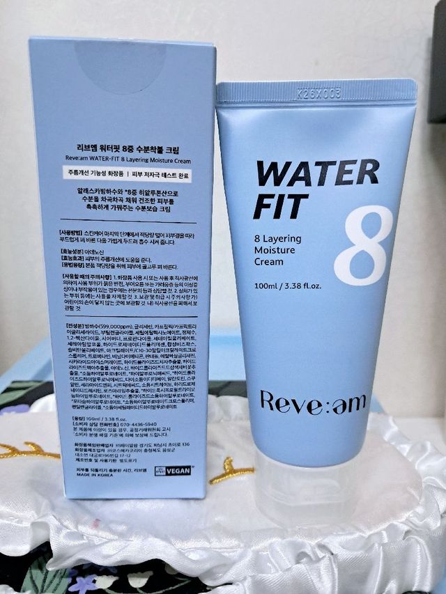 나우 [리브엠]피부 속부터 겹겹이, 촘촘하게! 워터핏8중 수분착붙 크림 리뷰 사진