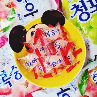 청포도캔디 복숭아캔디 — 5점을 준 리뷰어가 2022년 11월 올린 사용 사진