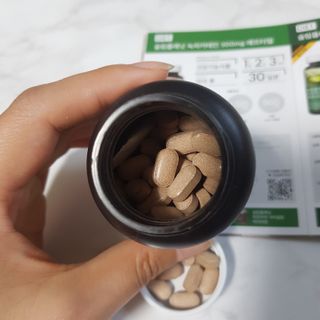 슬림플래닛 녹차카테킨 500mg 애프터밀 — 5점을 준 리뷰어가 2021년 7월 올린 사용 사진