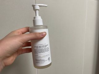 랑벨 내츄럴 딥 포어 클렌저 210ml (저자극 약산성 천연 클렌징 젤) — 5점을 준 리뷰어가 2022년 3월 올린 사용 사진