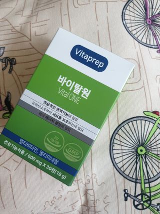 뉴트리션팩토리 비타프렙 바이탈원 종합비타민 멀티비타민 600mg — 5점을 준 리뷰어가 2021년 7월 올린 사용 사진