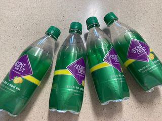 몽베스트 Montbest with Sparkling water Lemon OR Lime 20병(랜덤) — 5점을 준 리뷰어가 2022년 6월 올린 사용 사진
