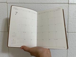 리훈 2022년 이야기다이어리 그란데 하반기(7-12월, 6개월) — 5점을 준 리뷰어가 2022년 6월 올린 사용 사진