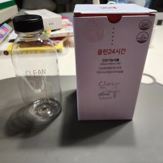 클린24시간 1BOX(5포) + 전용보틀(500ml) — 5점을 준 리뷰어가 2023년 6월 올린 사용 사진