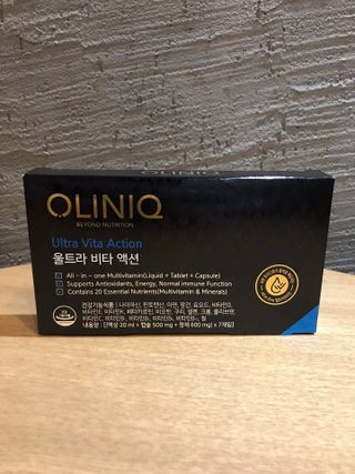 올리닉 울트라비타액션 — 5점을 준 리뷰어가 2021년 12월 올린 사용 사진