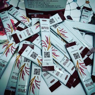 하루 1포로 콜레스테롤, 유산균, 고역가 소화효소까지 한번에 섭취! 다온바이오 홍자임 1개월분(30포) — 5점을 준 리뷰어가 2022년 12월 올린 사용 사진