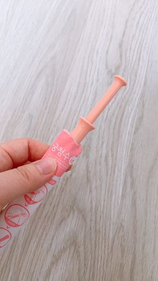 래디 한방 여성청결제 궁청수인 10개입 — 5점을 준 리뷰어가 2022년 5월 올린 사용 사진