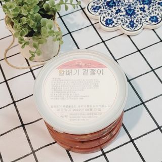셰프애찬 알배기 겉절이 김치 1kg — 5점을 준 리뷰어가 2022년 9월 올린 사용 사진