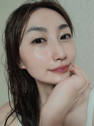 [후르디아] 72시간 블루베리 속살 수분크림 — 4점을 준 리뷰어가 2021년 5월 올린 사용 사진
