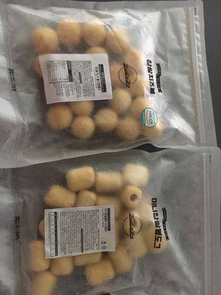 Dog&Ball 독앤볼 [Dog&Ball] 미니찹쌀볼도그 찹쌀치즈볼 — 5점을 준 리뷰어가 2021년 8월 올린 사용 사진