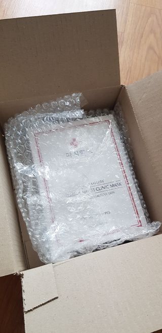 닥터마시멜로 마블러스 멀티 클리닉 마스크 — 4.5점을 준 리뷰어가 2021년 2월 올린 사용 사진