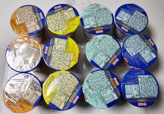 NISSIN 닛신 컵누들  4종 - 씨푸드오리지날, 씨푸드 스파이시, 씨푸드 커리, 씨푸드 XO소스 — 5점을 준 리뷰어가 2021년 12월 올린 사용 사진