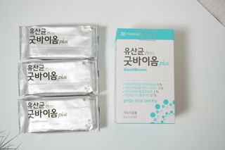 프리마인 유산균 국가지정연구소 선정, 살아있는 생유산균 200억 마리의 힘. 유산균n굿바이옴플러스 — 5점을 준 리뷰어가 2021년 10월 올린 사용 사진