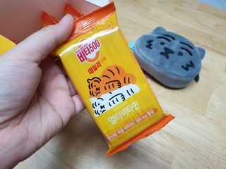 광동생활건강 [광동] 비타500데일리스틱 수능 패키지 (70+굿즈) 뚱랑이 수능엽서+쇼핑백 — 5점을 준 리뷰어가 2022년 11월 올린 사용 사진