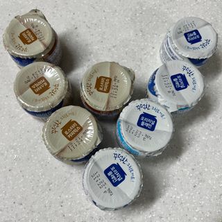 매일바이오 그릭요거트 오리지널 플레인 4개, 로스터리 커피믹스 4개 — 5점을 준 리뷰어가 2021년 12월 올린 사용 사진