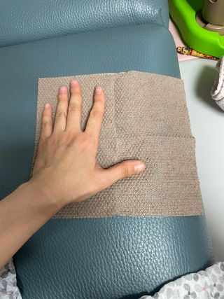 블뤼엔 일회용 수세미 — 4점을 준 리뷰어가 2021년 3월 올린 사용 사진