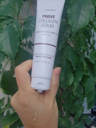 체르엠  프루브 콜라겐 앰플세럼 60ml 1병 — 5점을 준 리뷰어가 2022년 3월 올린 사용 사진